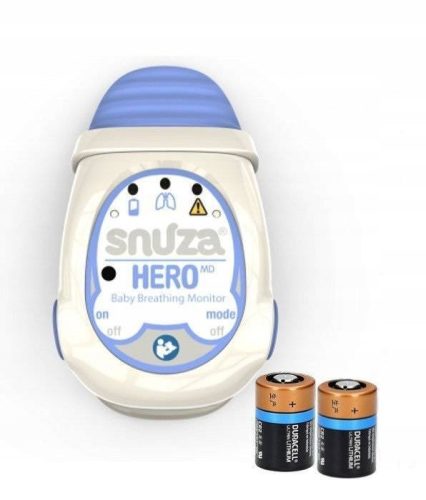  SNUZA HERO MD légzésfigyelő + tartalék elemek