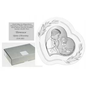  AZ ELSŐ SZENTÁLDOZÁS EZÜST KÉPE - Metszet