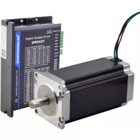   STEPPERONLINE NEMA 23 léptetőmotor 3NM 4.2A, 114mm hosszú 10mm tengely