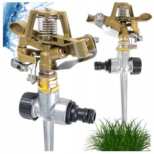  Fém forgófüves locsológép Garden Pulse 360' Tick Cyc