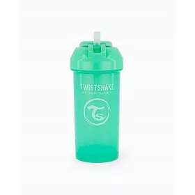  Twistshake 360m Green Bottle csésze szívószállal
