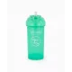  Twistshake 360m Green Bottle csésze szívószállal