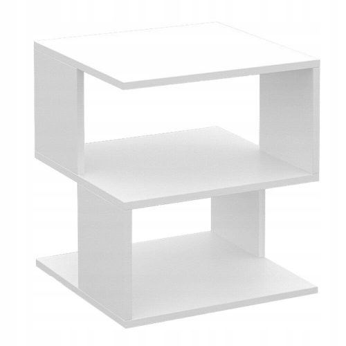  ModernHome dohányzóasztal KÁVHÁNYASZTALOK négyzet 45 x 45 x 43,6 cm fehér
