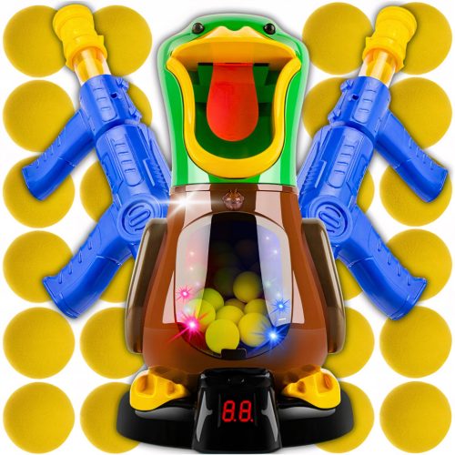  HUNRY DUCK CÉLLÖVÉS GYERMEKNEK 2x Fegyver 48 BALLS 2