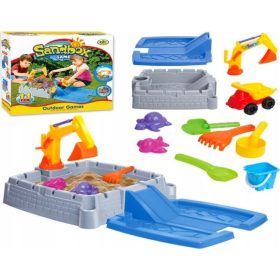 SANDBOX KOTTOR MEDENCE BURKOLATTAL + TARTOZÉKOK