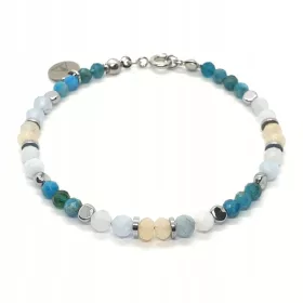  LaReine karkötő akvamarin, apatit, jade, hematit