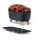 Prosperplast DGCL600E-S433 virágcserép fekete 58x24x23,5 cm