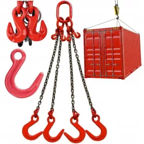   LÁNC EGYEDI TARTÁLYOKHOZ 4C 4,25T 5M CONTAINER CE-JÓVÁHAGYÁS