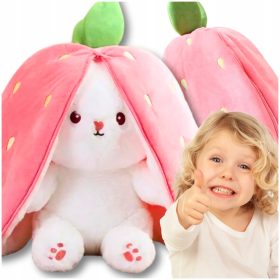    NYÚL RÉPÁBAN Mascot Bunny Carrot Hare plüss NAGY XL 35 cm