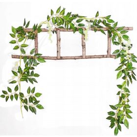  Garland Wisteria Branch Esküvői áldozóvirág 180cm