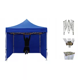    HEAVY TENT 3X3 BLUE 42 kg fém csatlakozók Namaxa bevásárló pavilon
