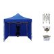  HEAVY TENT 3X3 BLUE 42 kg fém csatlakozók Namaxa bevásárló pavilon