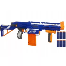   NERF RIFLE GUN RETALIATOR JUNIOR 98696 KÖNNYŰ ÚJRATÖLTÉS