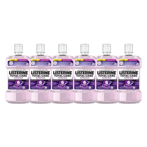  Listerine Total Care Extra Mild enyhe ízű szájvíz 6 db.
