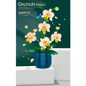    ORCHIDÁK ORCHIDÁK virágblokkok gyerekeknek felnőtteknek 606 elemből