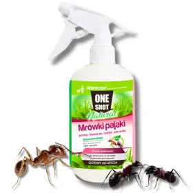    Permetező, aeroszol kullancsok, hangyák, pókok, bolhák, ezüsthal ellen One Shot 0,5 kg 500 ml