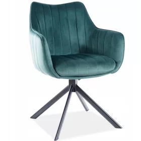  Jelzőszék, bársony, zöld árnyalatok, 1 db.