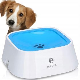    Els Pet egy műanyag eledel lassító tál fehér, kék árnyalatai 2 l