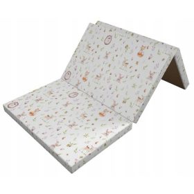    ÖSSZEHAJTHATÓ UTAZÁSMATRAC 120x60cm FOREST BABA IDŐTÁSKA