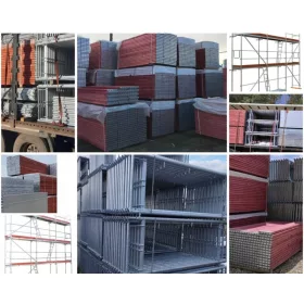   Homlokzati állványzat Plettac állványkészlet homlokzati állvány