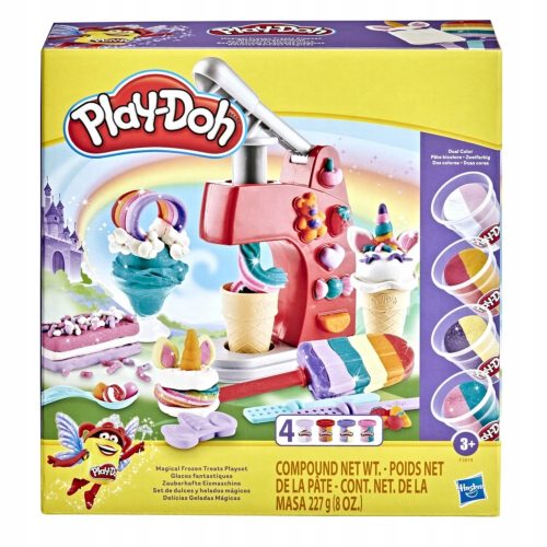  PLAY DOH ICE CREAM PARTY FAGYICSÖVEK POSTRY CAY SZETT Hasbro FUN FACTORY