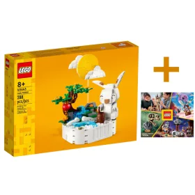   LEGO Creator Expert 40643 LEGO Holdnyúl + LEGO KATALÓGUS 2024 ÚJ
