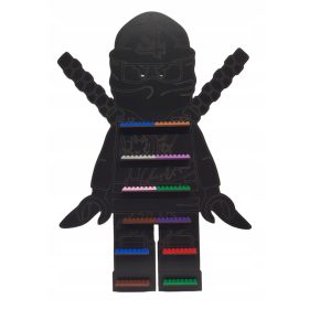    Ninjago polc kockákhoz, nagy, 52 cm, figurák, lego figurák, figurák, KIJELZŐ