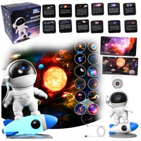    STARS projektor LED NIGHT lámpa USB PLANETARIUM 13x Planet Disc 4K HD