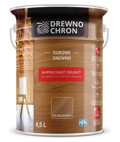 Fa impregnálás Drewnochron 382508 színtelen 4,5 l