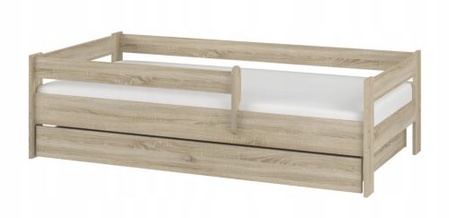 Gyerekágy gyereknek SIMPLE BABY BOO 160x80 + DRAWER sonoma tölgy
