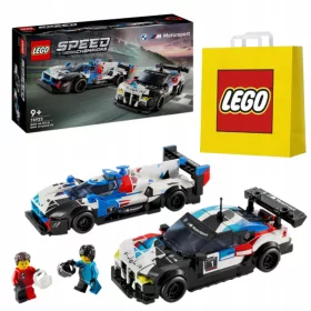    LEGO Speed Champions 76922 BMW M4 GT3 és BMW M Hybrid V8 + LEGO papírtáska