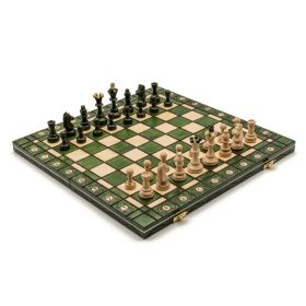    Szenátor barna sakk/Díszsakk/Fából készült sakk/ gyártó Szy Zurek