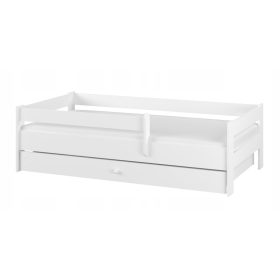  Gyerekágy SIMPLE BABY BOO 180x80 + DRAWER WHITE SMOOTH