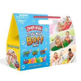    12 Használja a Zimpli Kids Mega Baff Pack csomagját, 6 x Bath B