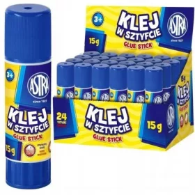    ASTRA iskolai irodai ragasztópálcika készlet, 24 db 15g-os kiszerelés