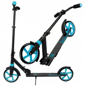    Nagyméretű, összecsukható városi robogó, állítható kormányrúd