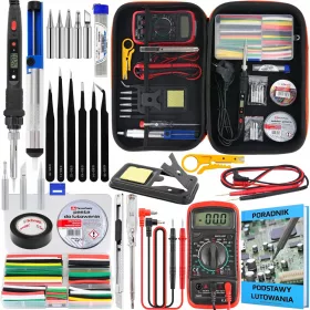   S801A 80W precíziós FORRSZÍTÓPÁKA HŐMÉRSÉKLET BEÁLLÍTÁSSAL 29 az 1-ben készlet