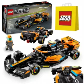    LEGO Speed Champions 76919 McLaren Formula 1 Race Car 2023 + LEGO papírzacskó