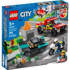  LEGO City 4208 terepjáró tűzoltóautó 243 darab.
