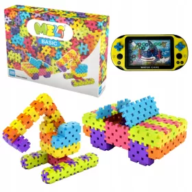    Meli Basic építőkockák 300 db. + Vízi játékok – Arcade Water Games