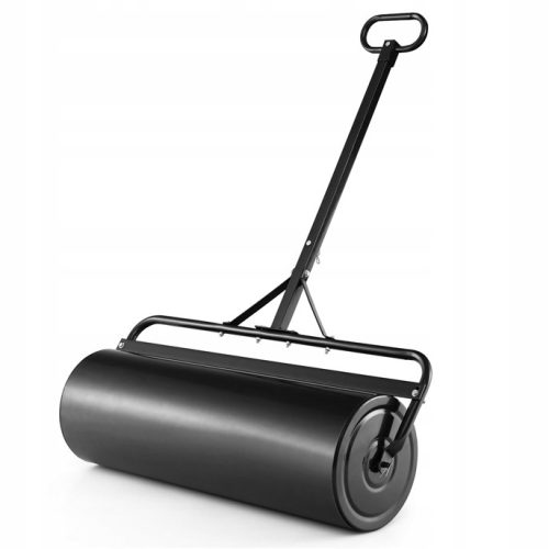  Gyephenger 90 cm 63 l, fűhenger, kertbe (fekete)