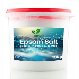    10 kg magnézium-szulfát keserűsó vödör tiszta 99,5% Epsom 10 kg Epson