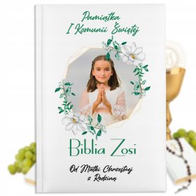    BIBLIAI AJÁNDÉK AJÁNDÉK AZ ELSŐ SZENTÁLDOZÁSRÓL AZ ÖN FOTÓJA NÉV DÁTUM