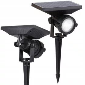  SuperLED napelemes lámpa, fekete, 30 cm, 1 db.