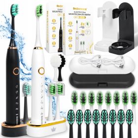    SZETT 2x SONIC FOGKEFE ELEKTROMOS INDUCIÓS + TARTOZÉKOK IPX8