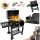  NAGY PREMIUM SZÉN GRILL DUPLÁCOS HŐMÉRŐ + 4x BBQ MAT 1011