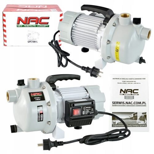  NAC 1000 W felületi szivattyú 4500 l/h
