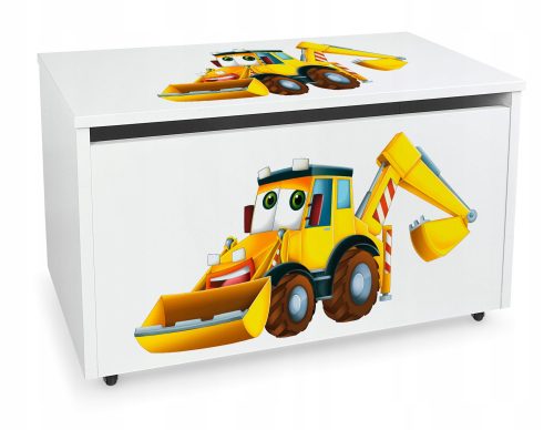  Játékláda 45 x 71 cm fehér