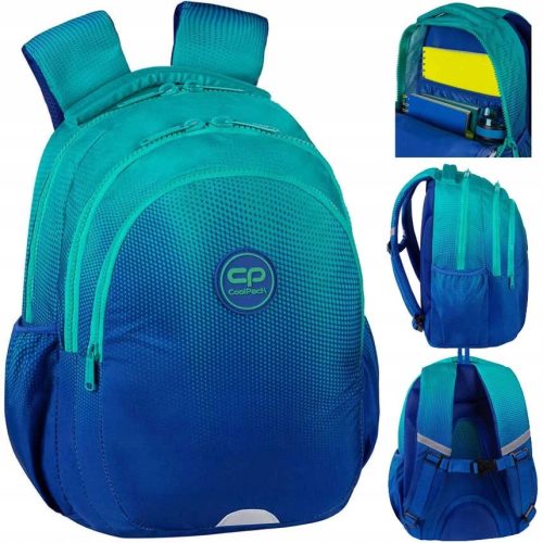  CoolPack többrekeszes iskolai hátizsák Shades of Blue 21 éves