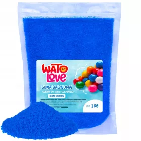    WatoLove vattacukor készülék 1 kg rágógumi Vattacukor cukor kék 1 W